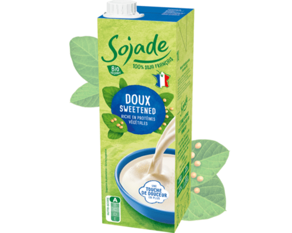 Sojade Organic Mild Sweetened Soya Drink + Apple Juice Blue