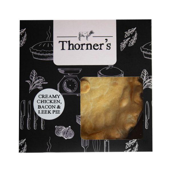 Chicken Bacon and Leek Pie Large