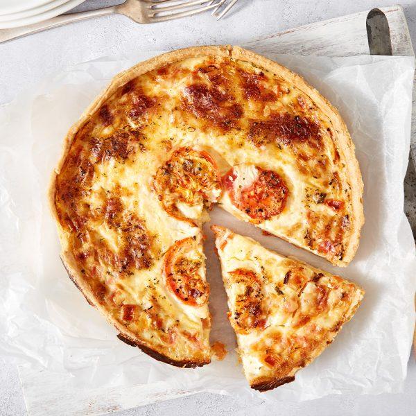 Thorners Cheese & Tomato Quiche Large