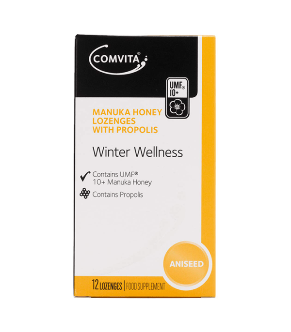 Comvita Manuka Honey Lozenges with Propolis Lemon and Honey