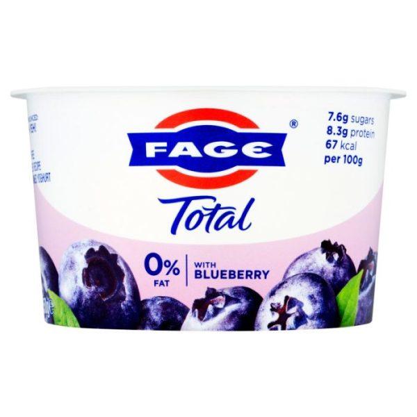 FAGE Total 0% Blueberry Yogurts