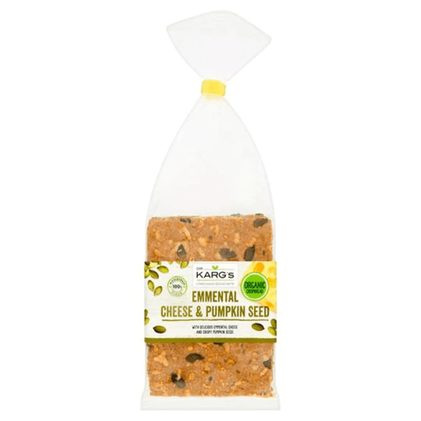 Dr Karg Organic Cheese & Pumpkin Crispbread