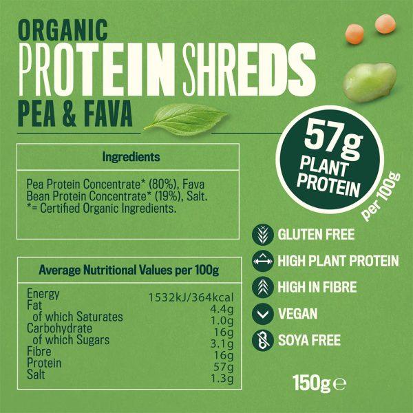 Profusion Organic Protein Shreds - Pea & Fava