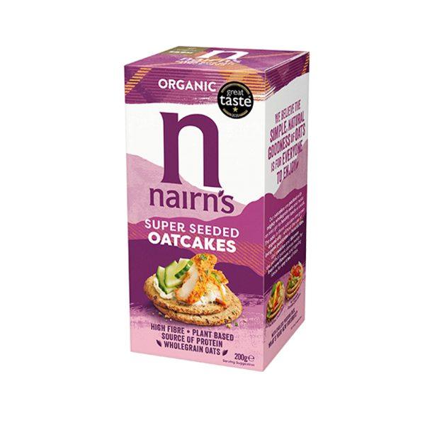 Nairns Organic Super Seeded Oatcakes