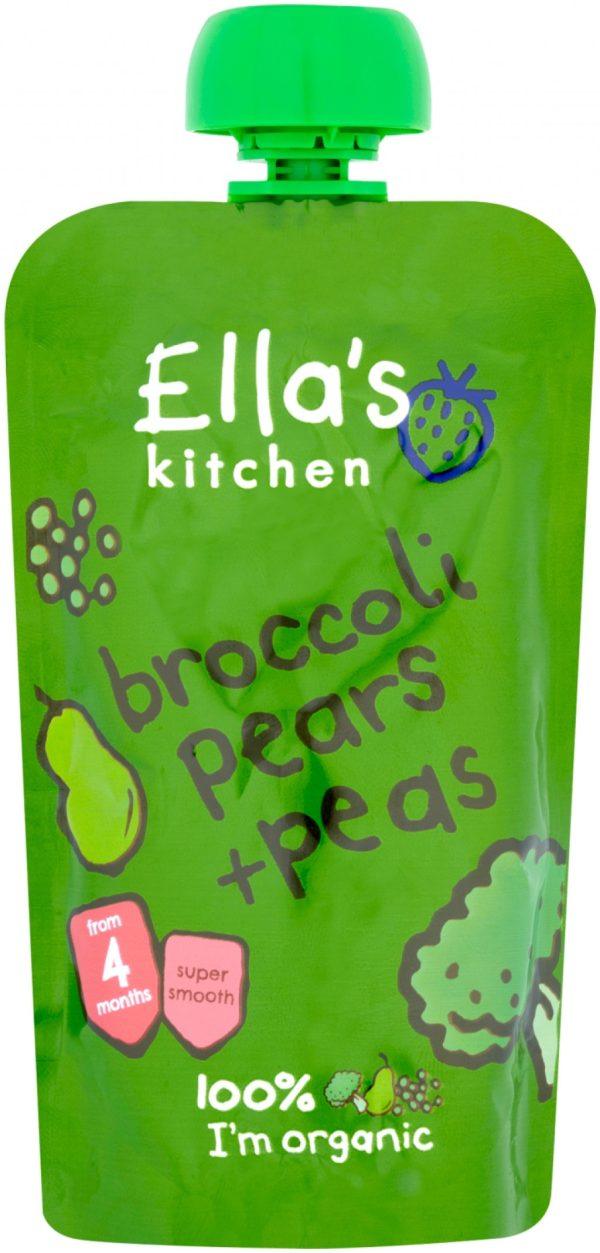 Ellas Kitchen Organic Broccoli Pear & Pea