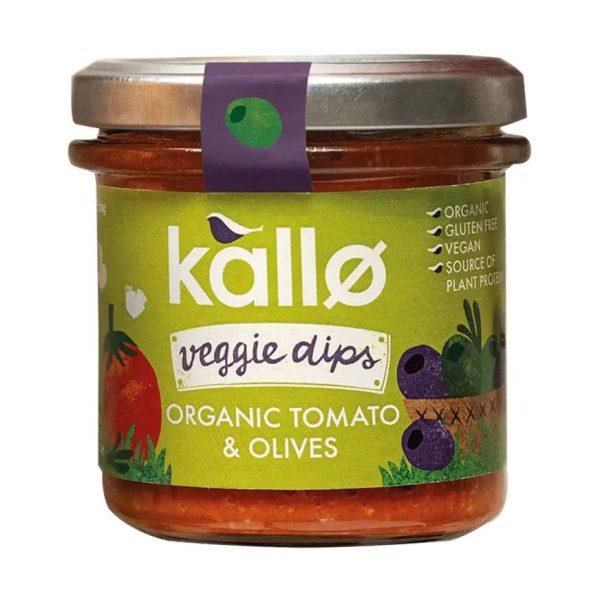 Kallo Organic Tomato & Olives Dip