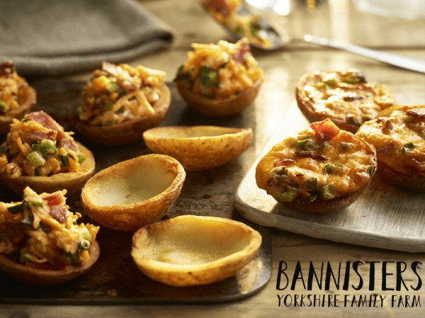 Bannister Baked Potato Skins