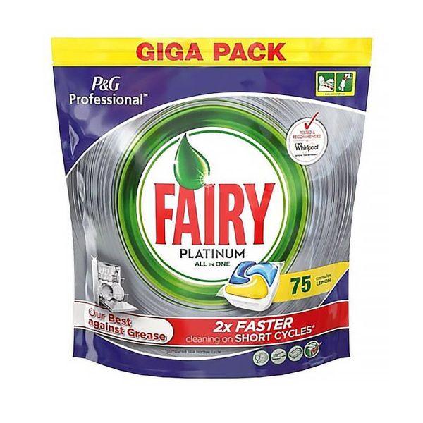 Fairy All-In-One Dishwasher Platinum Lemon
