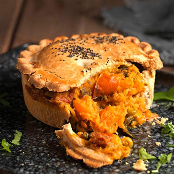 Vegan Butternut & Sweet Potato Pie