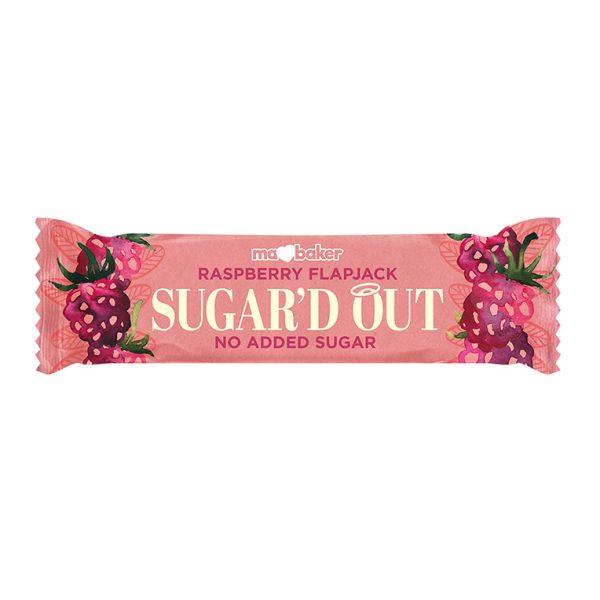 Ma Baker Sugard Out No added Sugar Raspberry Flapjack