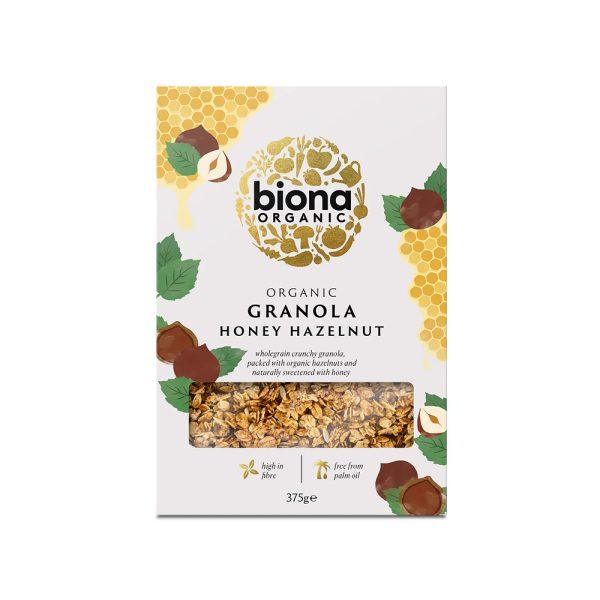 Biona Organic Honey & Hazel Crunchy Granola