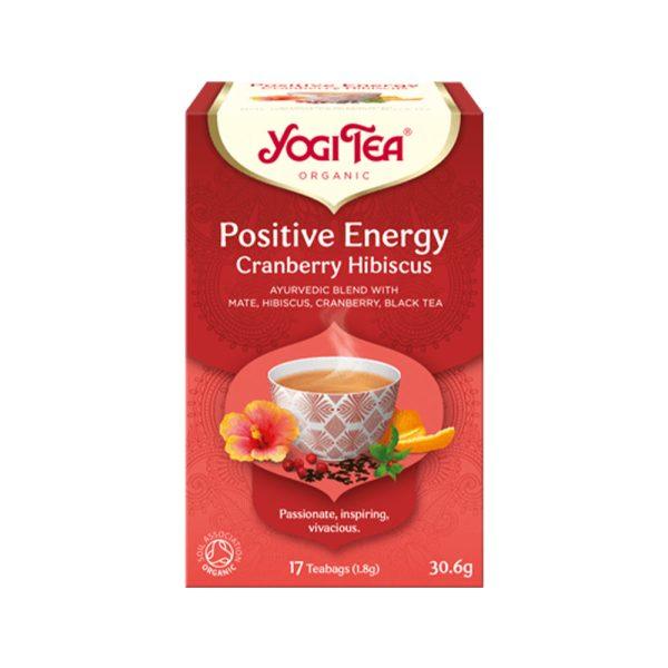 Yogi Organic Positive Energy Cranberry & Hibiscus