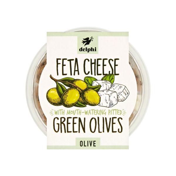 Delphi Green Olives with Feta