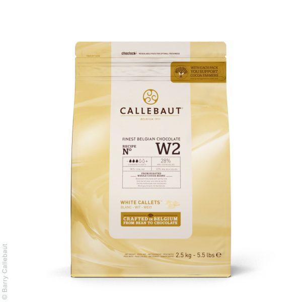 Callebaut White Chocolate Callets - Image 2