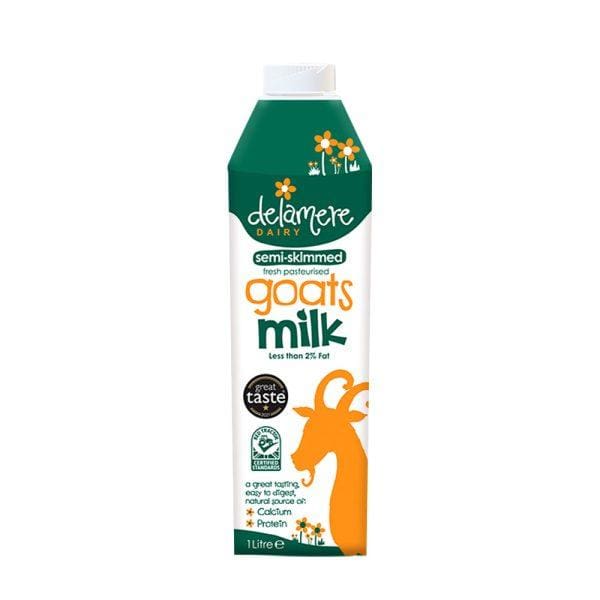 Delamere Fresh Semi Skimmed Goats Milk