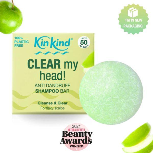 KinKind Clear My Head! Anti-dandruff Shampoo Bar