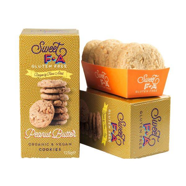 Sweet FA Organic Gluten Free Peanut Butter Cookies