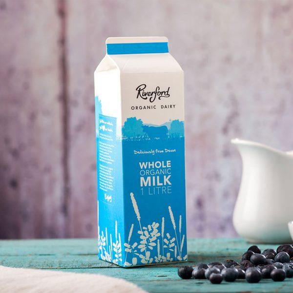 Riverford Dairy Organic Whole Milk