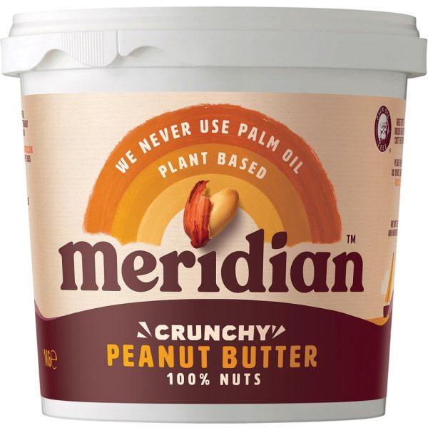 Meridian 100% Crunchy Peanut Butter No Salt