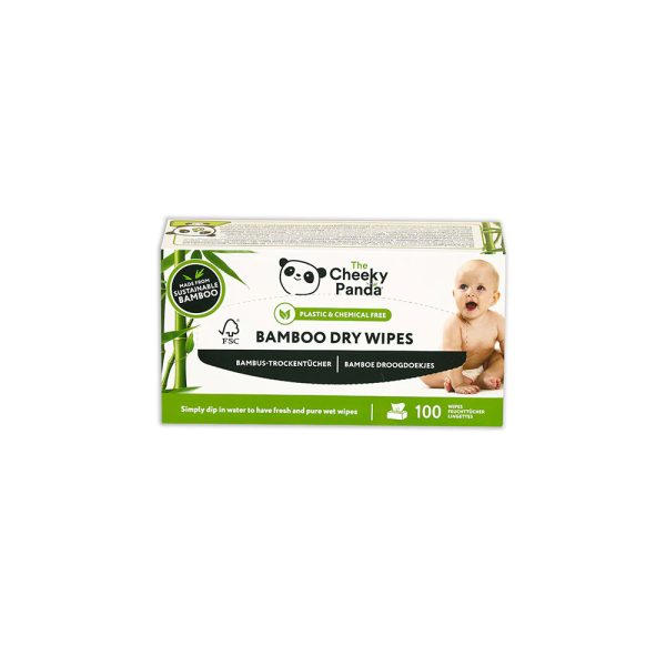 Cheeky Panda Bamboo Dry Wipes