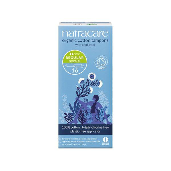 Natracare Tampons Regular Applicator 16s