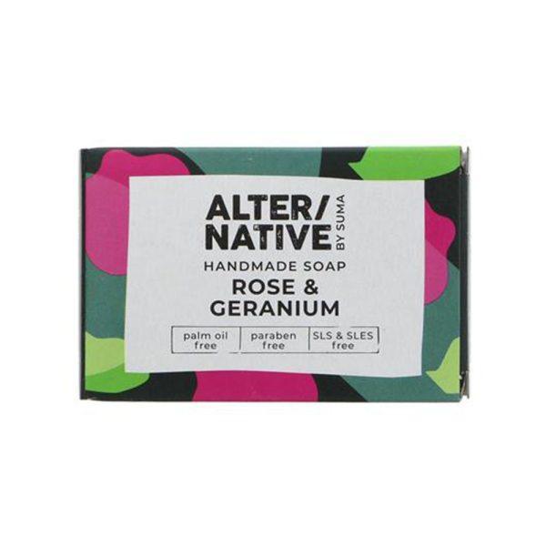 Alter Native Rose & Geranium Glycerine Soap