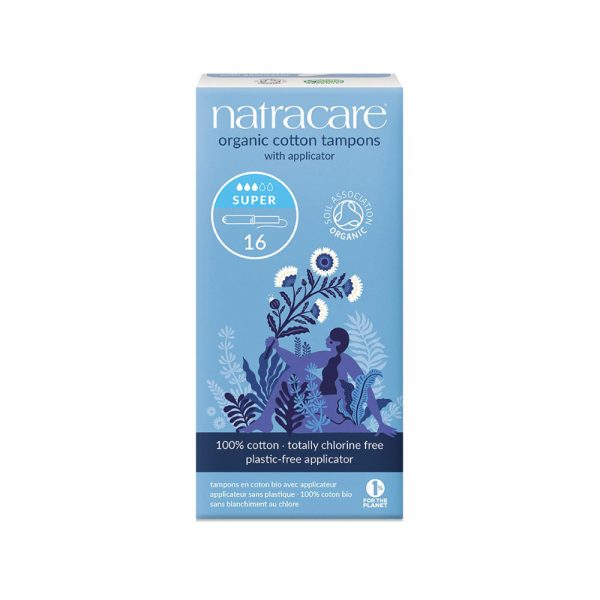 Natracare Tampons Super Applicator 16s
