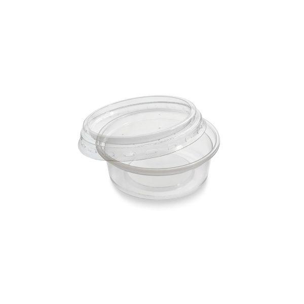 Clear 2oz Pot with Lid