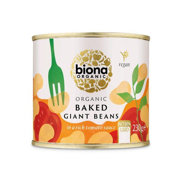 Biona Organic Baked Giant Beans in Tomato Sauce