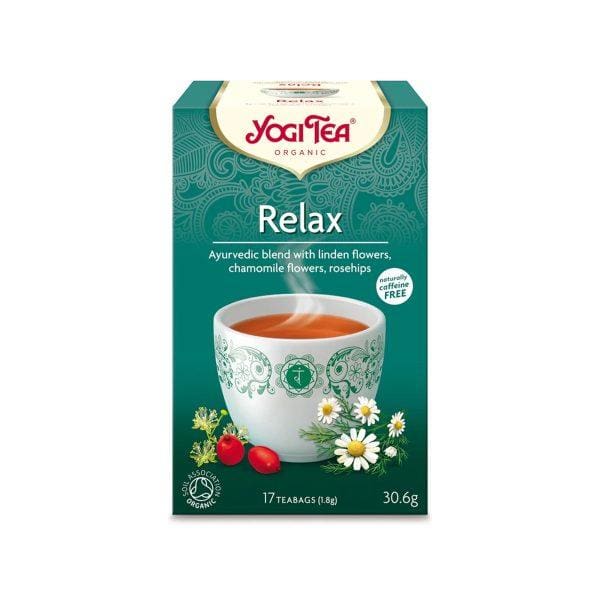 Yogi Organic  Relax Tea Golden Temple Tea Bags
