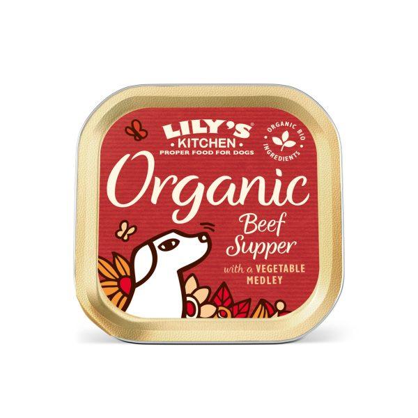 Lilys Organic Dog Beef Supper