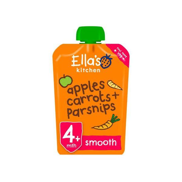 Ellas Kitchen Organic Carrot Apple & Parsnip