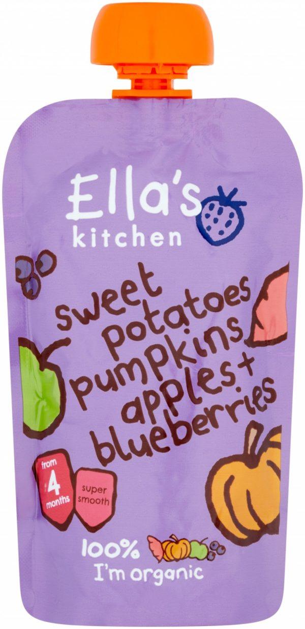 Ellas Kitchen Organic Potato Pumpkin Apple & Blueberry - Image 2