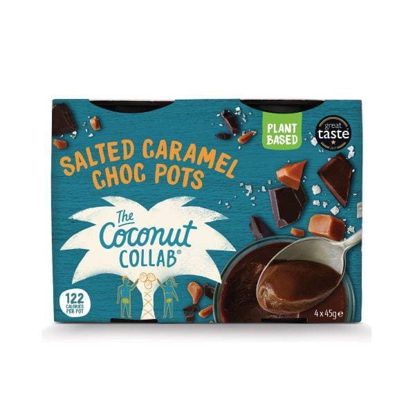 Coconut Collab Salted Caramel Choc Ganache Pot