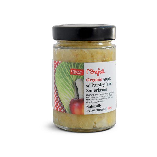 Morgiel Organic Raw Apple and Parsley Sauerkraut