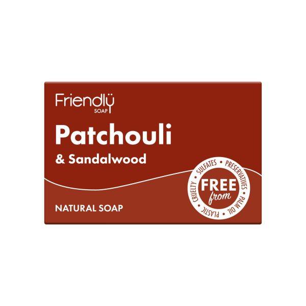 Friendly Soap Natural Patchouli Sandalwood Soap