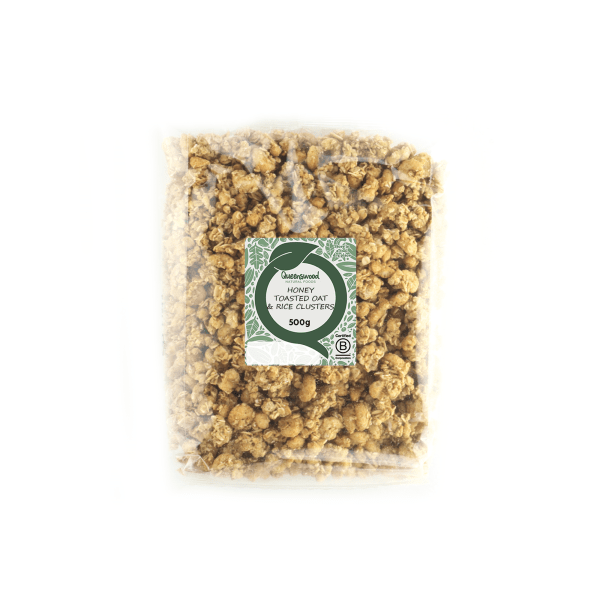 Honey Toasted Oat and Rice Crispy Clusters