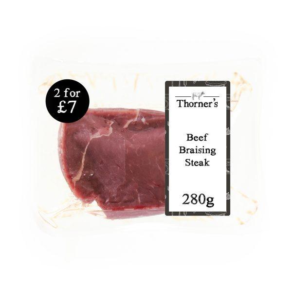 Beef Braising Steak 2 for £7