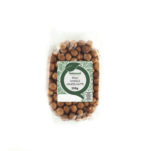 Raw Whole Hazelnuts