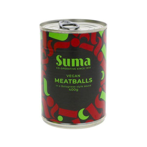 Suma Vegan Meatballs in Bolognese Sauce